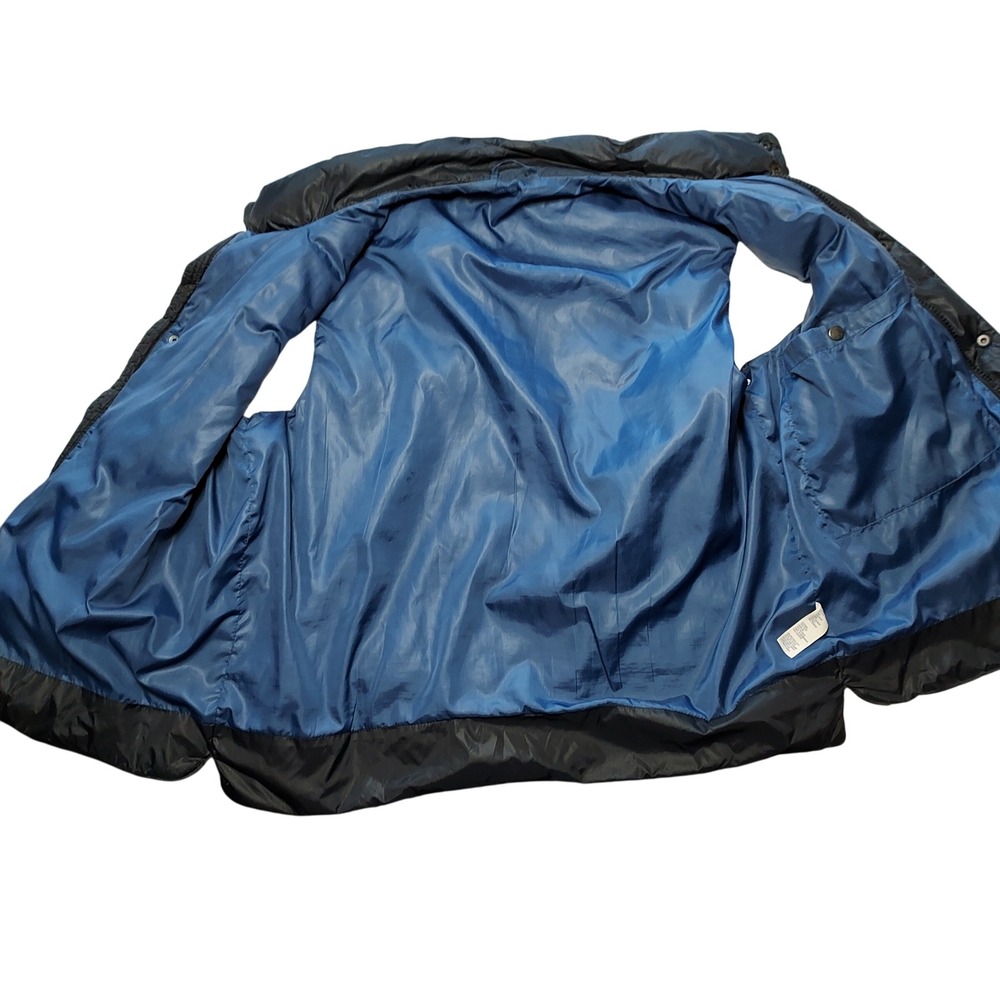 American Eagle Men's Black Puffer Vest Quilted Insulated Pockets - Picture 3 of 8